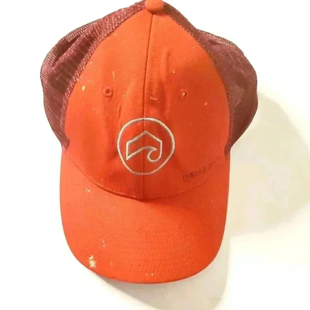 Patagonia Unisex Embroidered Logo Mesh Snap Trucker Hat Baseball  Cap Speckled - Picture 3 of 6
